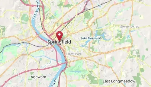 Springfield MA Map